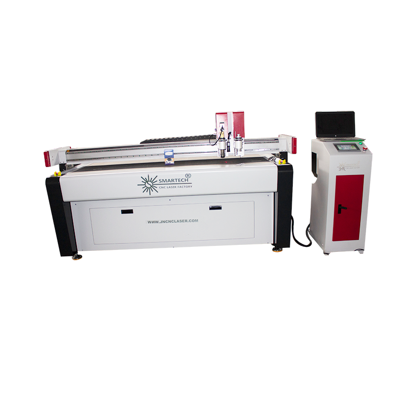 New Arrival SMARTECH Best Price CNC Oscillating Knife Cutting Machine For Corrugated Paper Packaging Box Making
