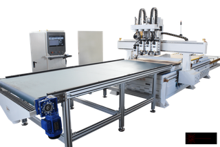 Nesting ATC CNC Router With Auto Loading Unloading System