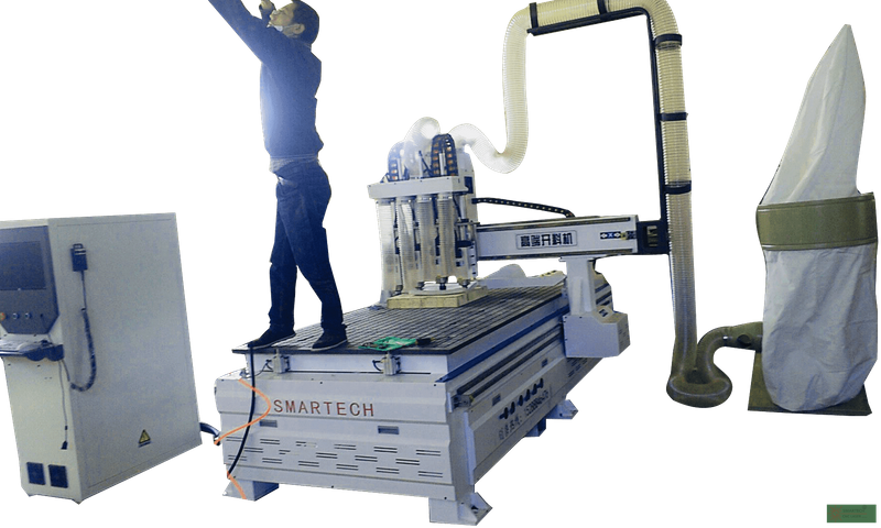 Four 4 Process 1325 Wood Cnc Router Machine For Sale
