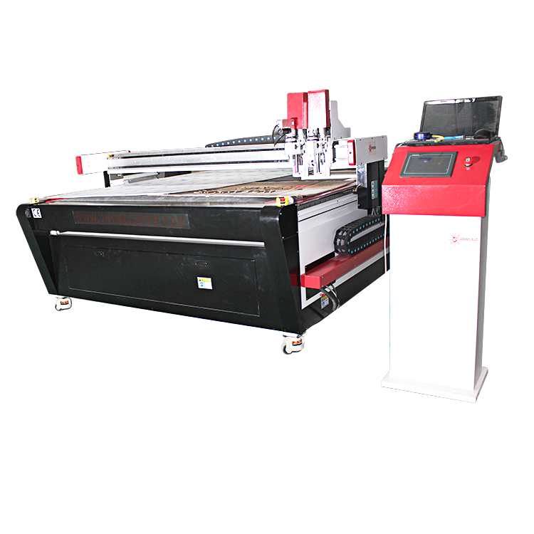 New Arrival Top Ranking SMARTECH Best Price CNC Oscillating Knife Cutting Machine For Carton Packaging Box Making