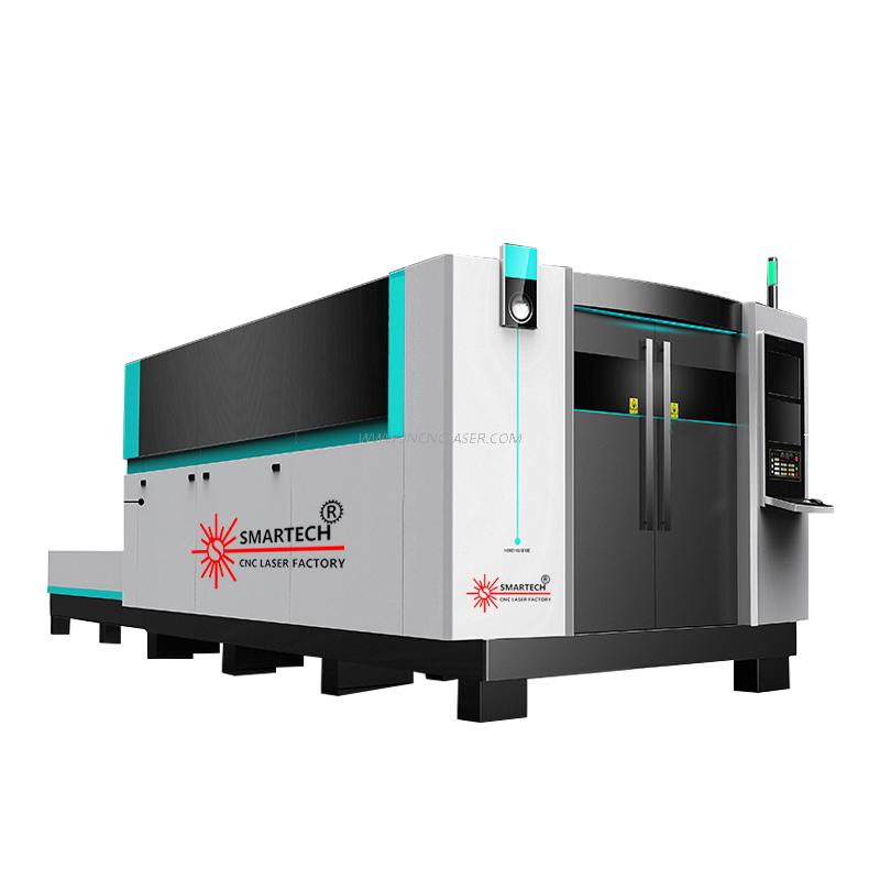 4020 Metal Plate Laser Cutting Machine with Full Cover And Shuttle Table