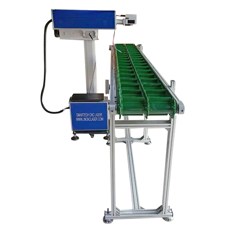 Flying CO2 Laser Marking Machine For Oyster Shells Production Line