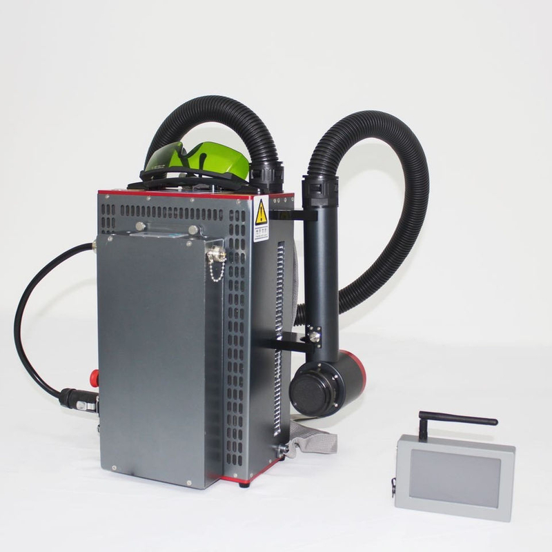 Backpack Portable Laser Cleaning Machine 100W Pulse Laser Cleaning Machine 100W Maquina De Limpieza Laser Laser-Reinigungsmaschi
