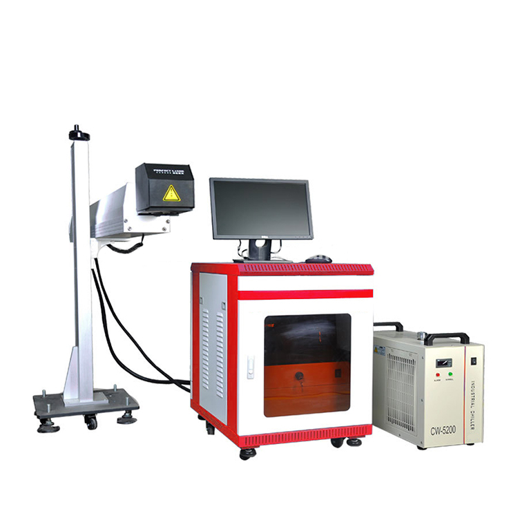 Flying Co2 Laser Marking Machine For Nonmetal Online Marking Plastic Bottle Acrylic Wood PCB Best Price Flying Co2 Laser Marking Machine