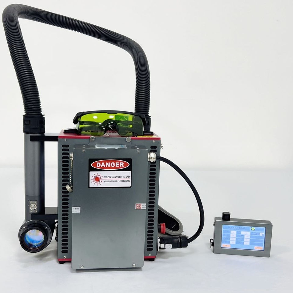 Backpack Portable Laser Cleaning Machine 100W Pulse Laser Cleaning Machine 100W Maquina De Limpieza Laser Laser-Reinigungsmaschi
